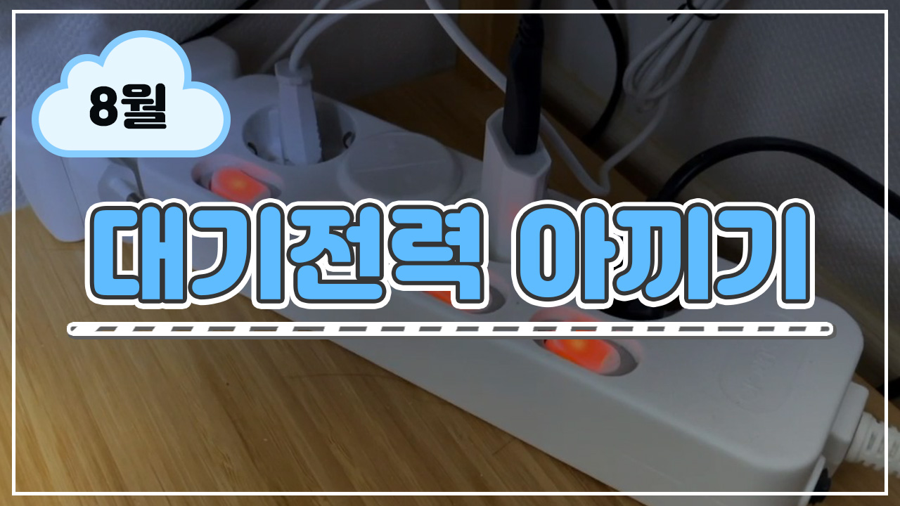 대기전력 아끼기